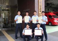 「鹿児島県消防学校　第８５期消防職員初任教育　卒業式」